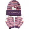 Conjunto de gorro e luvas Hello Kitty