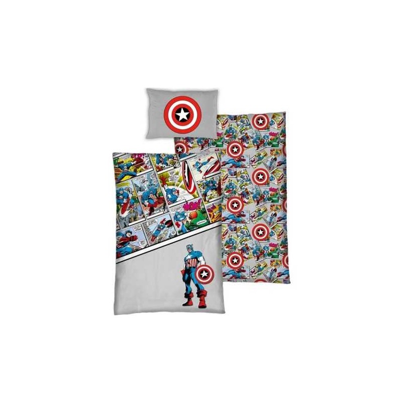 Conjunto de cama Marvel Capitão América