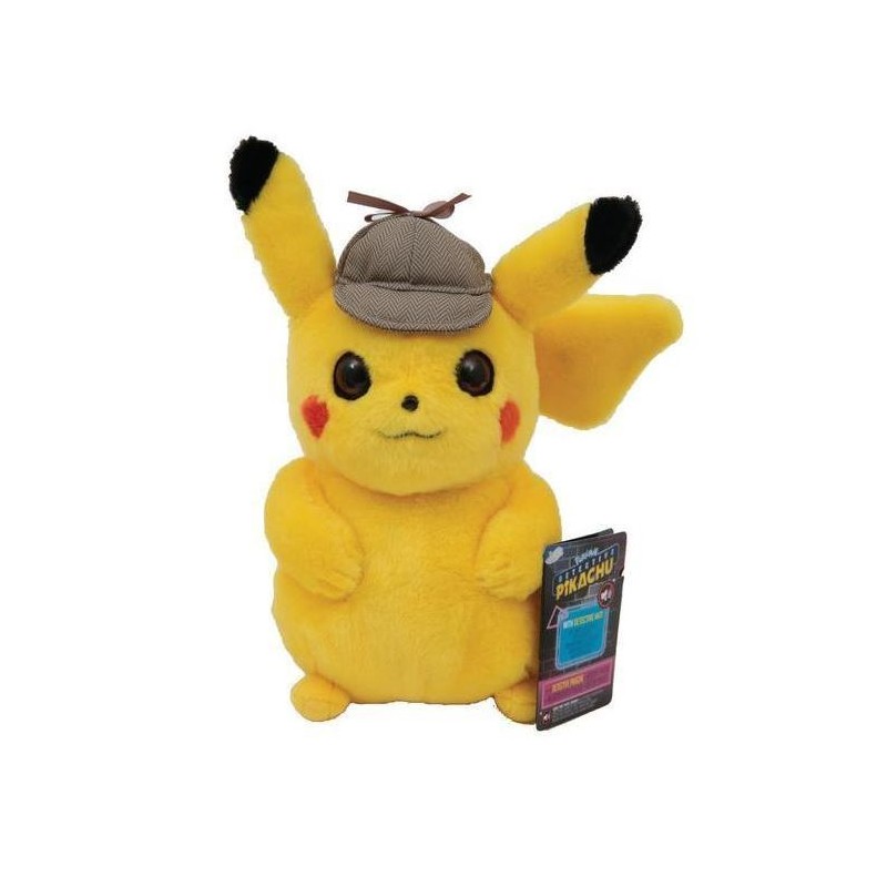 Peluche Pokémon Pikachu Detetive