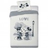 Jogo de cama Minnie e Mickey