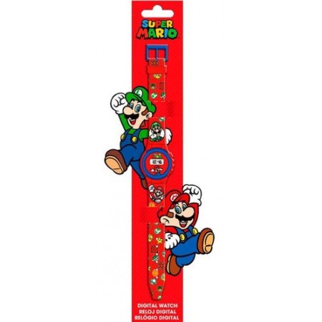 Relógio digital Super Mario