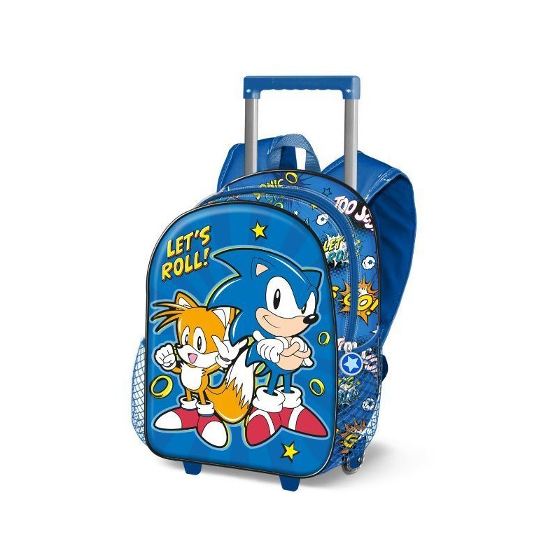 Mochila trolley 3D Sonic