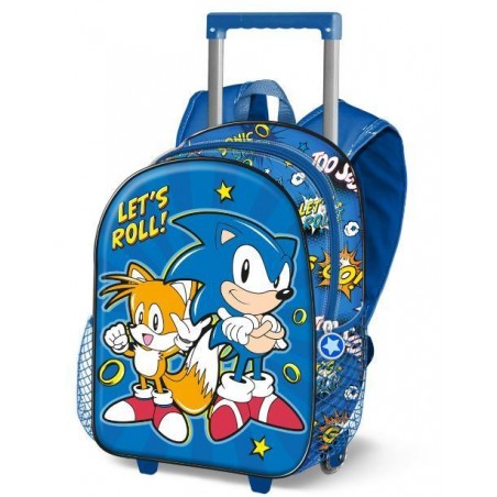 Mochila trolley 3D Sonic