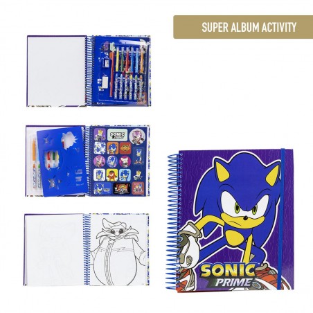 Album de activades para pintar Sonic