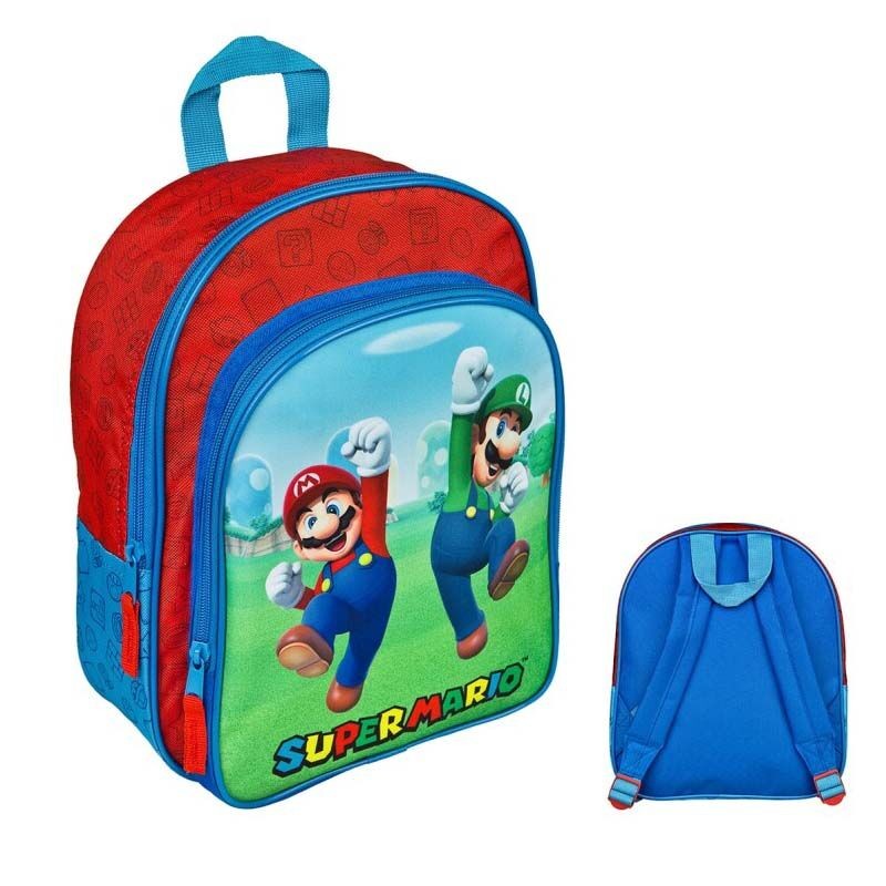 Mochila pré-escolar Super Mario