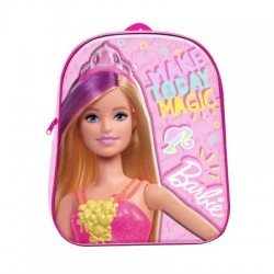 Mochila pré-escolar 3D Barbie