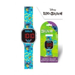 Relógio digital led Stitch
