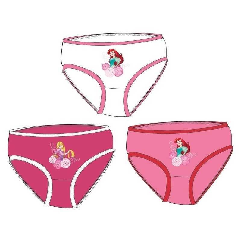 Pack de 3 cuecas Princesas Disney