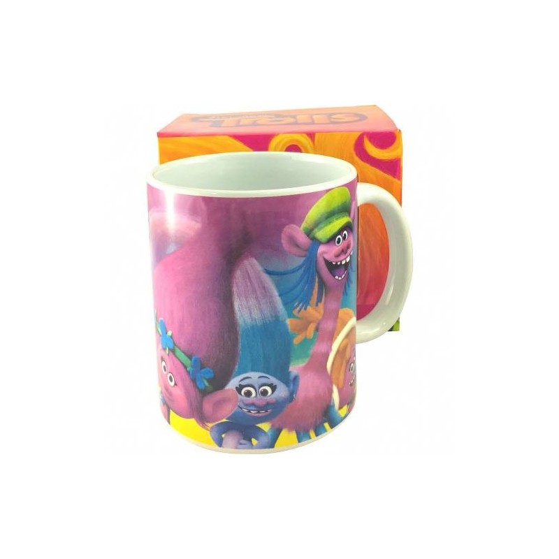 Caneca Cerâmica Trolls