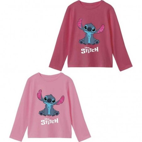 Blusa manga comprida Stitch