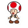 Almofada 3D Super Mario Toad