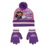 Conjunto gorro e luvas Gabby's Dollhouse