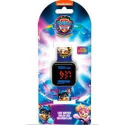 Relógio digital led Paw Patrol