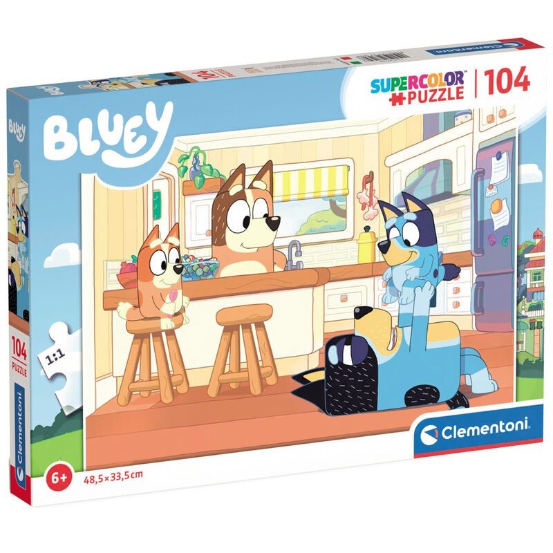 Puzzle Bluey 104pcs