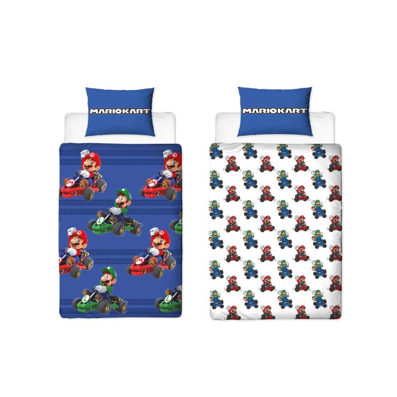 Conjunto de cama solteiro Super Mario