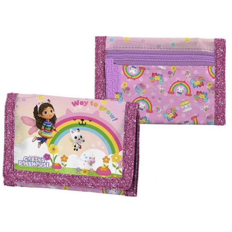 Carteira de velcro Gabby's Dollhouse