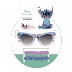 Set óculos de sol e acessórios de beleza Stitch