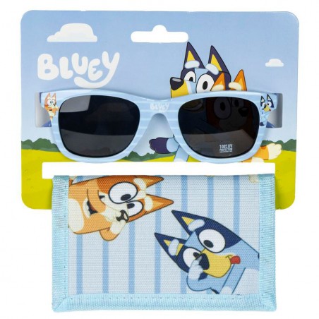 Conjunto carteira e óculos de sol Bluey