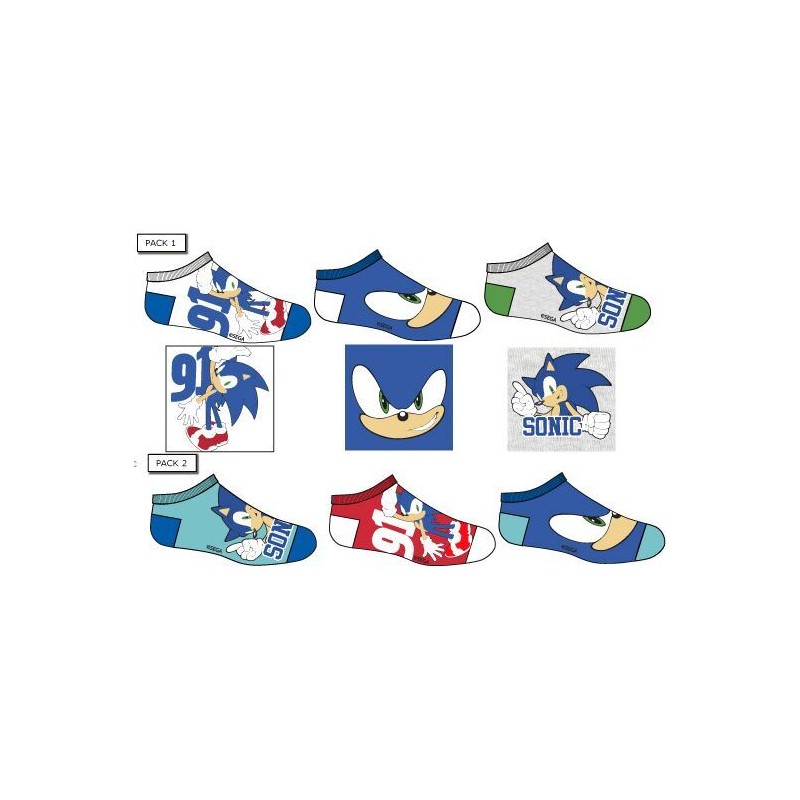 Pack 3 soquetes Sonic