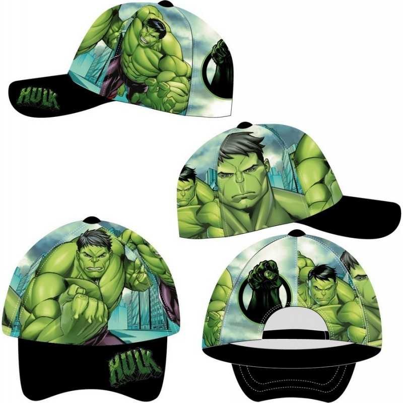 Boné ajustável Hulk