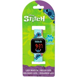 Relógio digital led Stitch