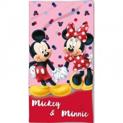 Toalha de praia Minnie & Mickey