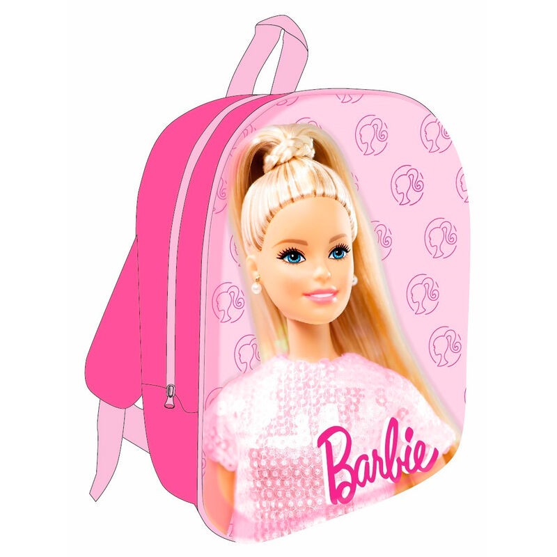 Mochila pré-escolar 3D Barbie