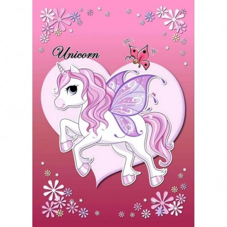 Manta polar Unicórnio