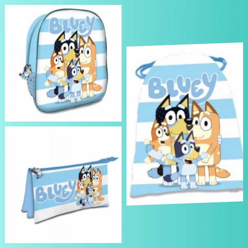 Conjunto pré-escolar Bluey