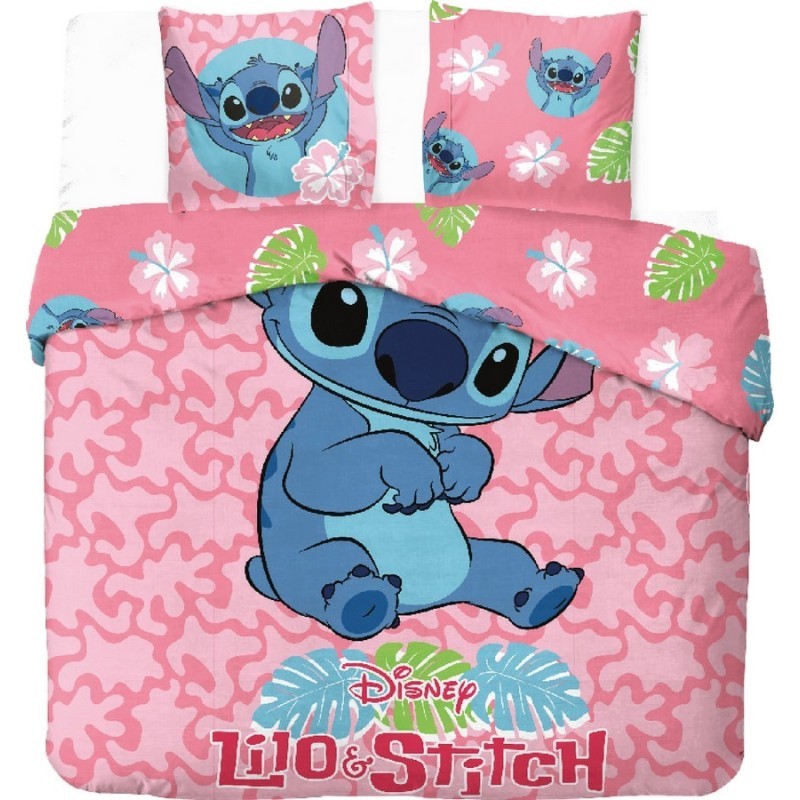 Conjunto de cama casal Stitch