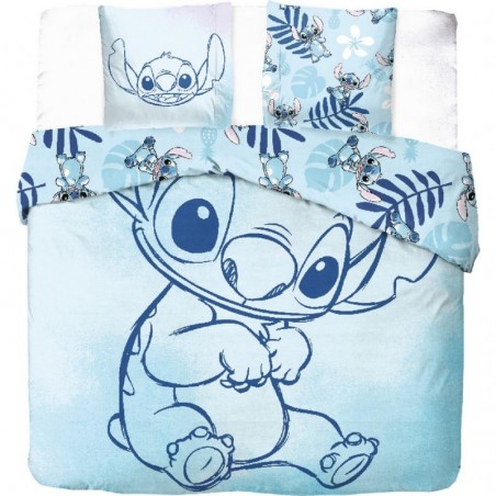 Conjunto de cama casal Stitch