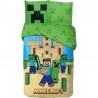 Conjunto de cama solteiro Minecraft