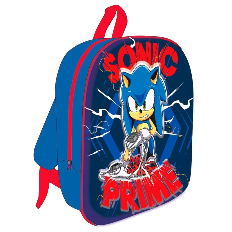 Mochila pré-escolar 3D Sonic