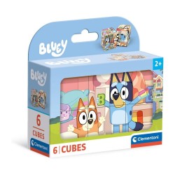 Puzzle cubo Bluey 6pcs