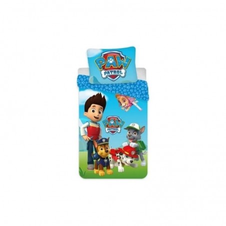 Conjunto de cama solteiro Paw Patrol