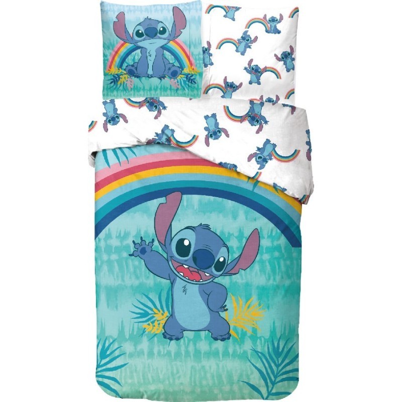 Conjunto de cama solteiro Stitch