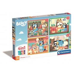 Puzzle 4 em 1 Bluey