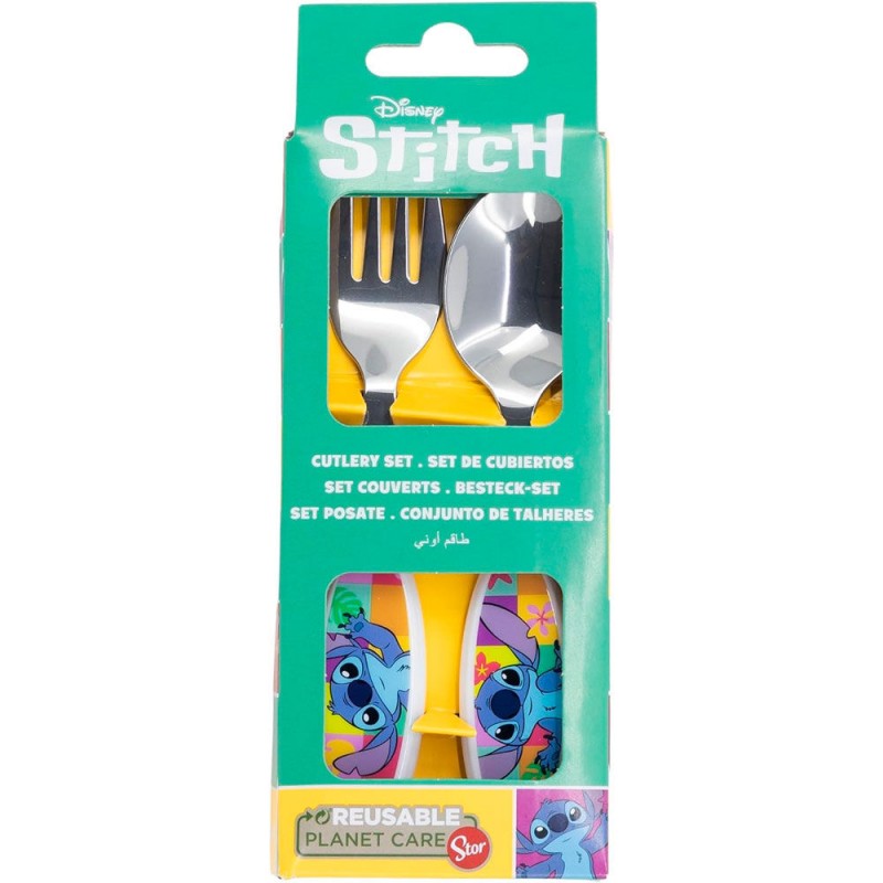 Conjunto Talheres Stitch