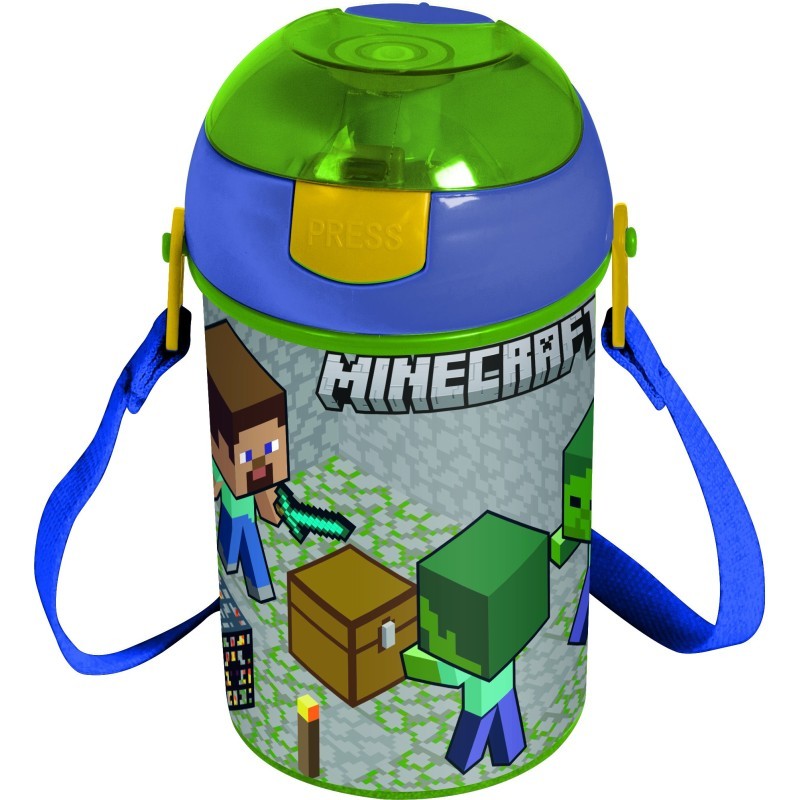 Garrafa Pop up Minecraft
