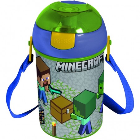 Garrafa Pop up Minecraft