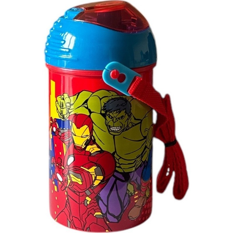 Garrafa Pop up Avengers