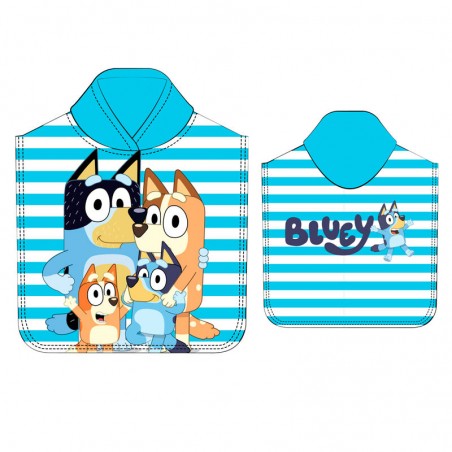 Poncho de praia Bluey