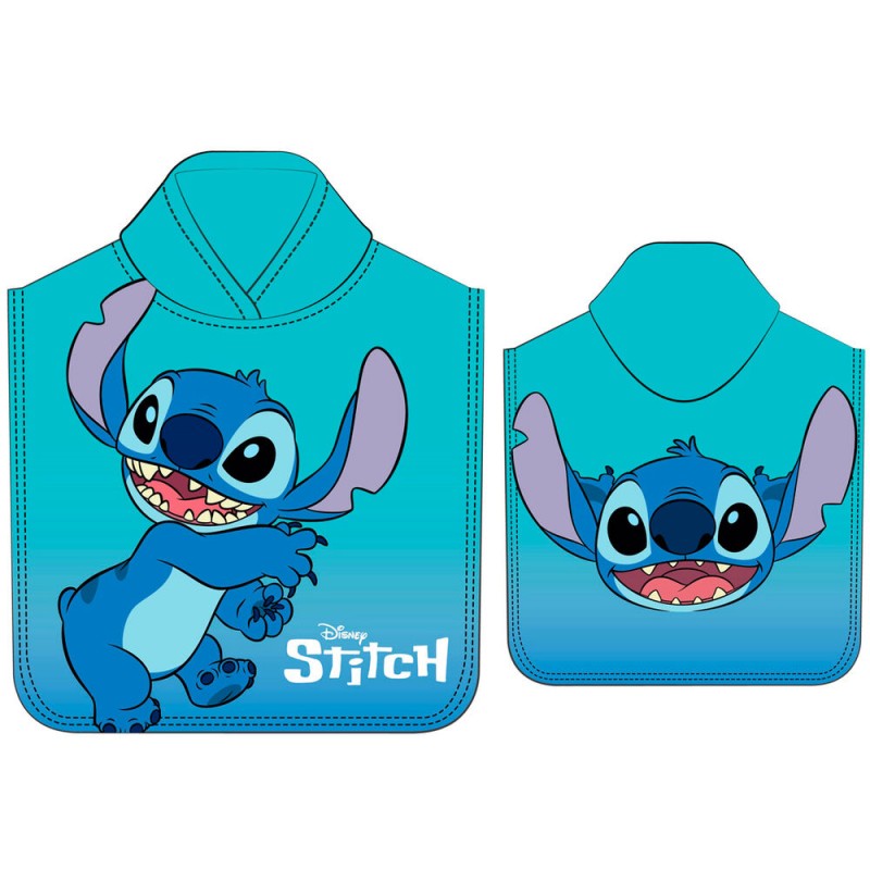 Poncho de praia Stitch