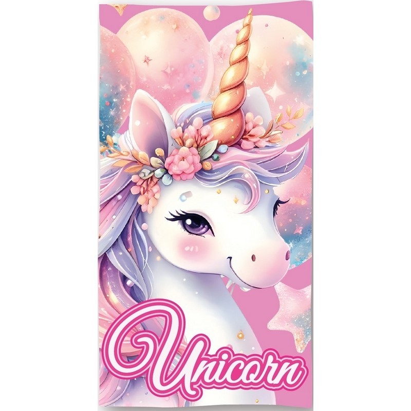 Toalha de praia Unicórnio