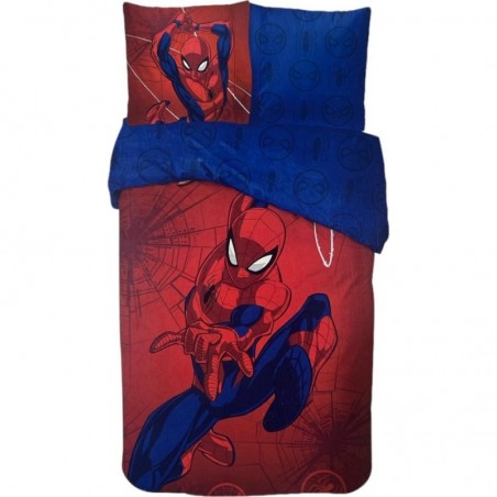 Conjunto de cama solteiro Spiderman