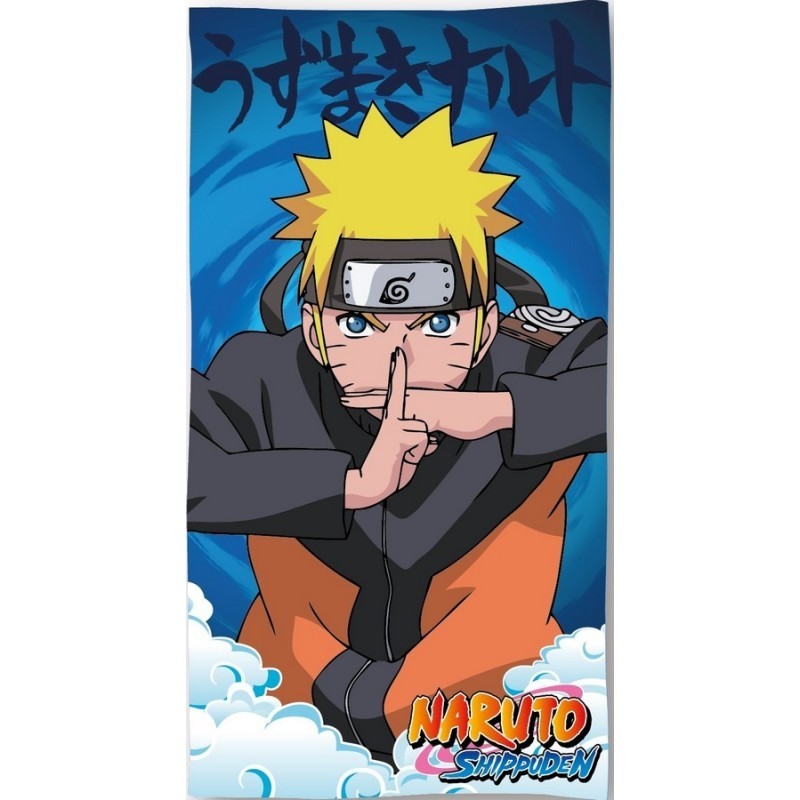 Toalha de praia Naruto