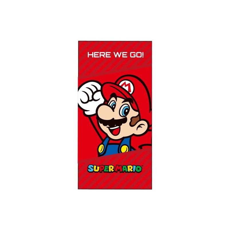 Toalha de praia Super Mario