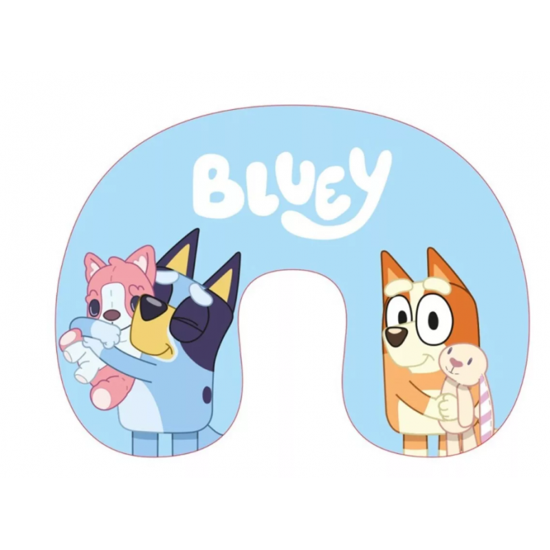 Almofada viagem Bluey