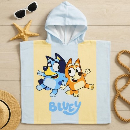 Poncho de praia Bluey