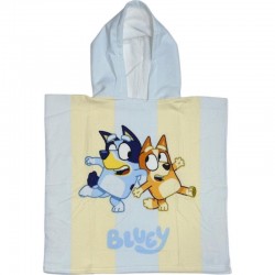 Poncho de praia Bluey